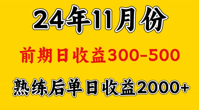 轻资产项目，前期日收益500左右，后期日收益1500-2000左右，多劳多得副业网-副业赚钱-互联网创业-资源整合99副业网
