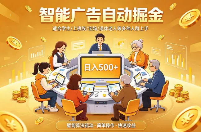 2026年最好做的项目：自动掘金项目，小白轻易上手，单日轻松收入500+【揭秘】副业网-副业赚钱-互联网创业-资源整合99副业网