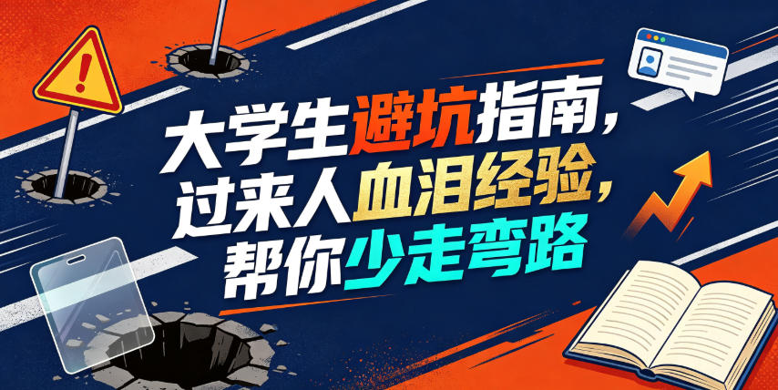 某公众号付费文章:大学生避坑指南,过来人血泪经验,帮你少走弯路插图 某公众号付费文章:大学生避坑指南,过来人血泪经验,帮你少走弯路插图